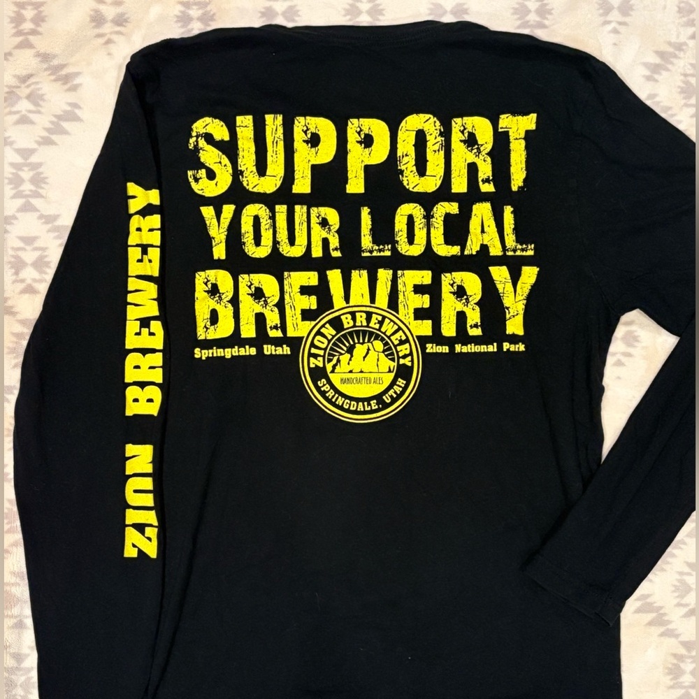Zion Brewery | Black Long Sleeve | Size S/M